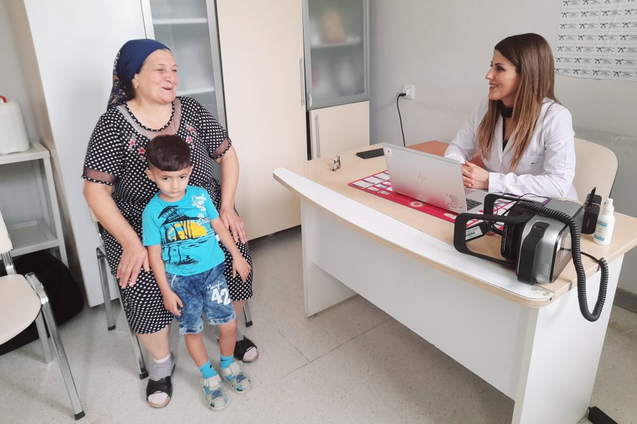 QHT Qaradağda rentgen müayinəsini təşkil etdi - FOTO