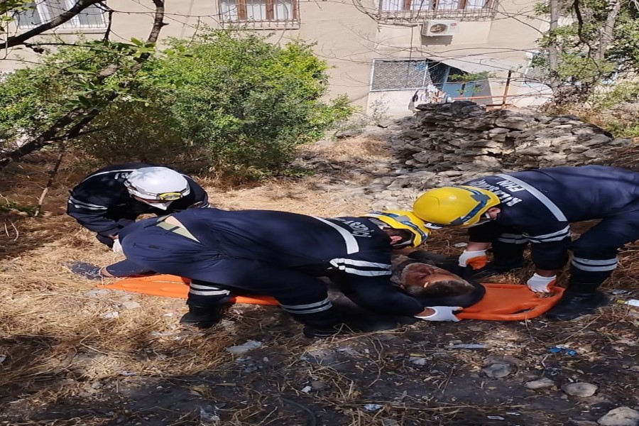 Suraxanı rayonu, Günəşli qəsəbəsi ərazisində vətəndaşın köməyə ehtiyacı olub