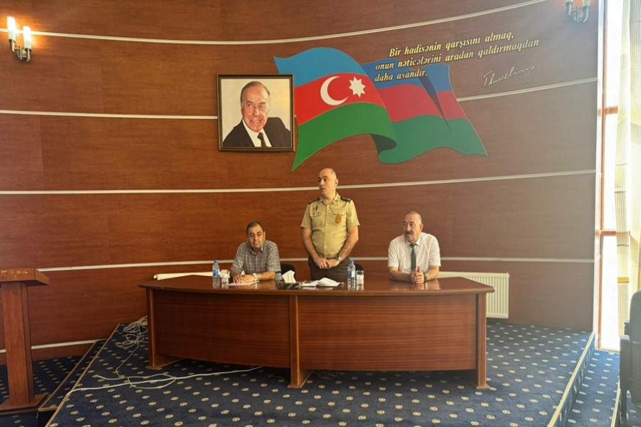 FHN-in Dövlət Yanğın Nəzarəti Xidməti “Konstitusiya və Suverenlik İli”nə həsr olunan silsilə tədbirlər keçirib - FOTOLAR