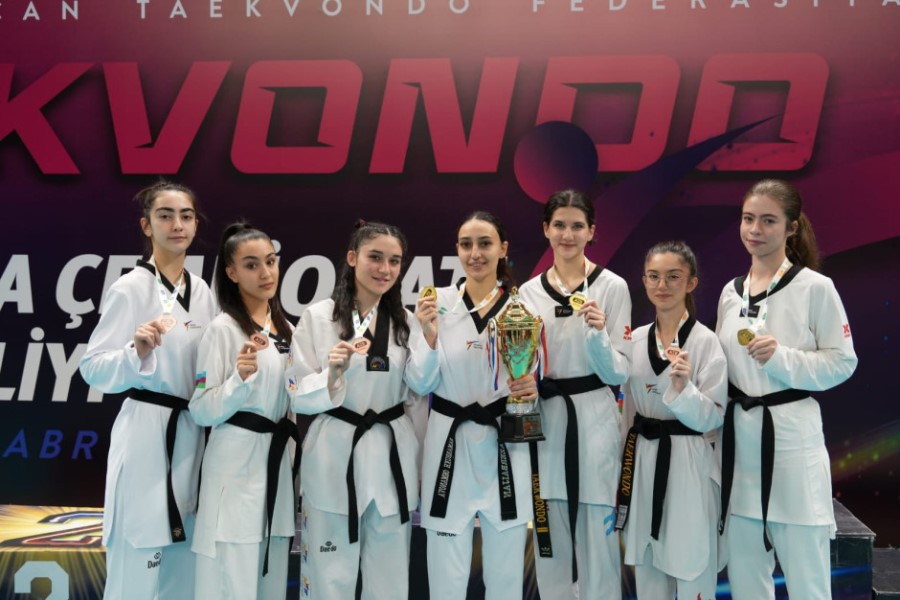 FHN-in taekvondo üzrə komandasının üzvləri ölkə birinciliyində və Azərbaycan çempionatında yüksək nəticələr əldə edib - FOTOLAR