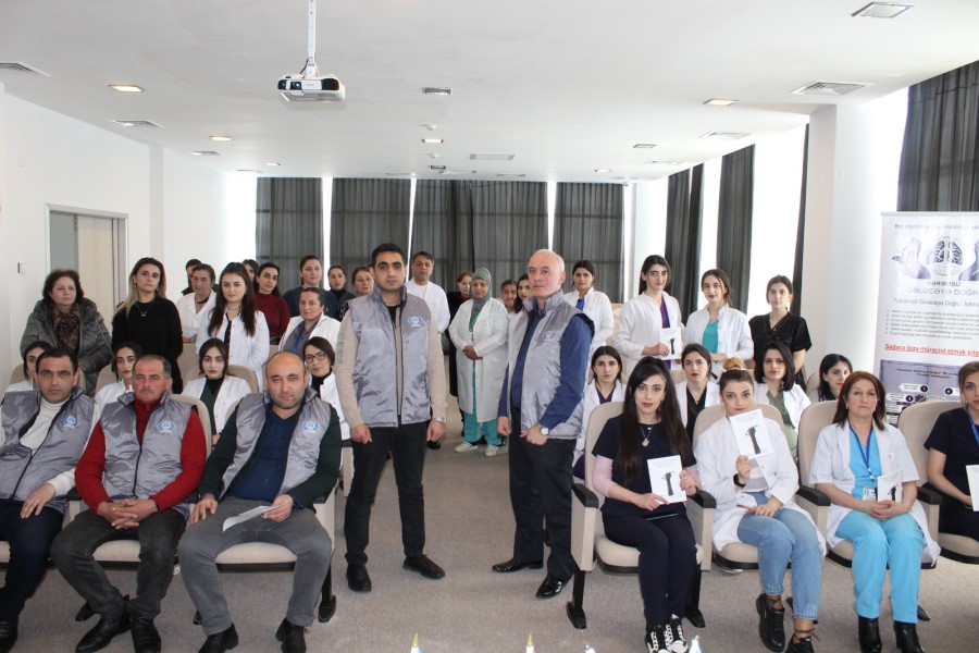 Quba rayonunda vərəmlə bağlı maarifləndirici təlim keçirilib