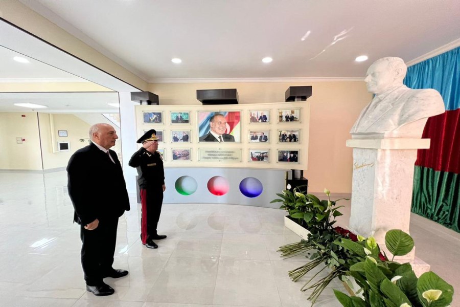 Fövqəladə hallar naziri Kəmaləddin Heydərov Sumqayıt şəhərində vətəndaşları qəbul edib