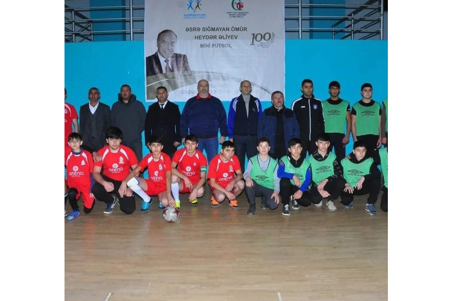 “Əsrə Sığmayan Ömür, Heydər Əliyev-100” adlı Qazax rayon turnirinə start verib - FOTOLAR