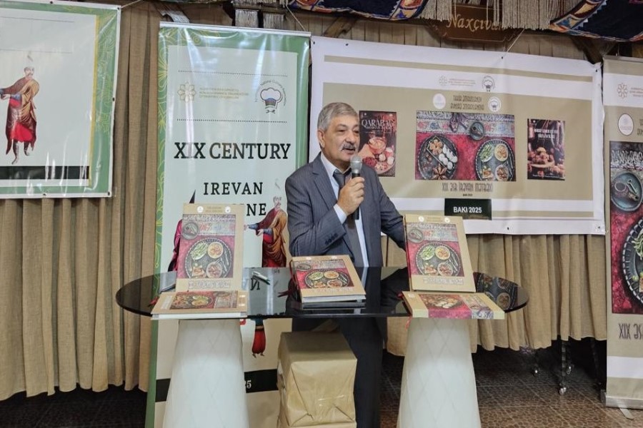 "XIX əsr İrəvan Mətbəxi" kitabının təqdimatı olub - FOTOLAR