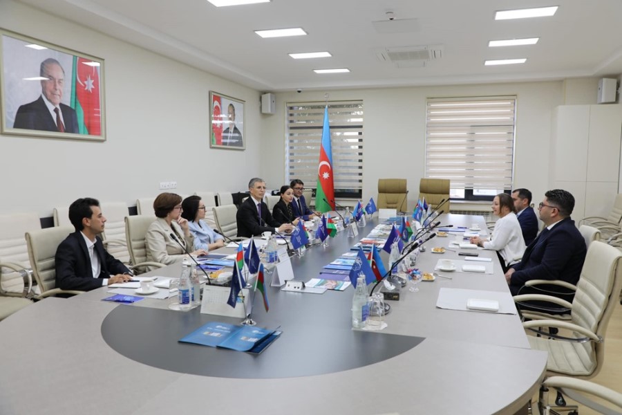 Sosial Tədqiqatlar Mərkəzində UNDP nümayəndələri ilə görüş keçirilib- FOTOLAR