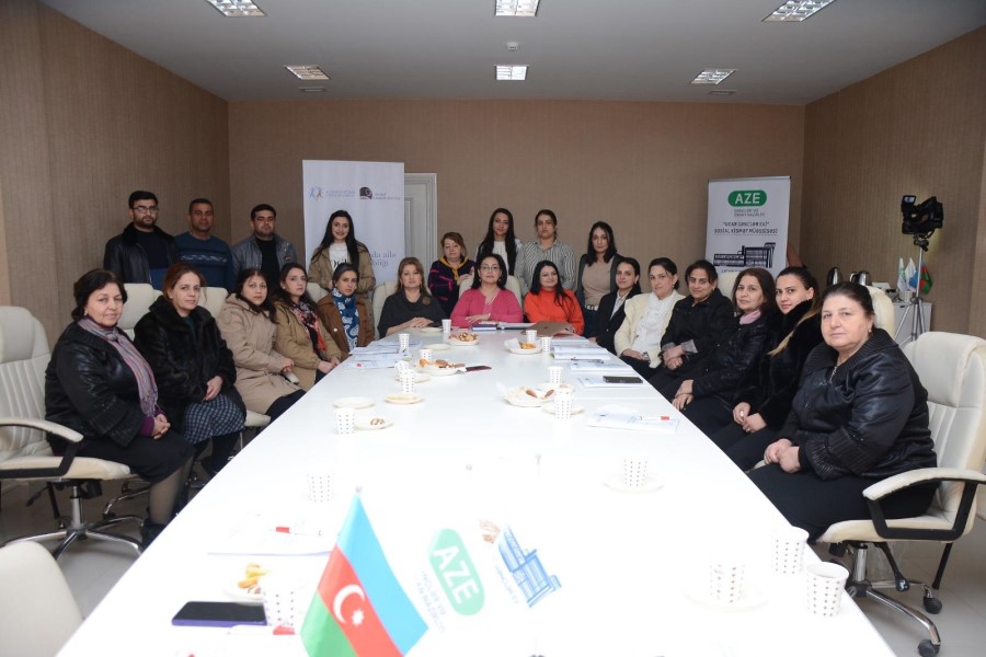 "Ailə modeli” mövzusunda növbəti təlim Ucar rayonunda keçirilib