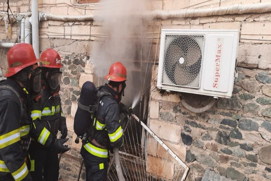 Fərdi yaşayış evində yanğın baş verib