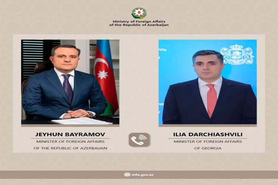 Ceyhun Bayramov İliya Darçiaşvili arasında telefon danışığı olub