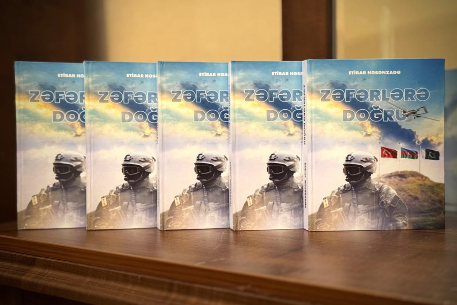 Yazıçı Etibar Həsənzadənin "Zəfərlərə doğru" kitabı işıq üzü gördü - FOTOLAR