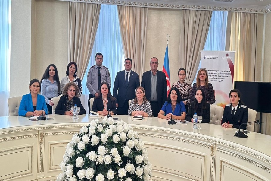 Insan alveri və məişət zorakılığı ilə mübarizə mövzusunda ictimai dinləmə - FOTOLAR
