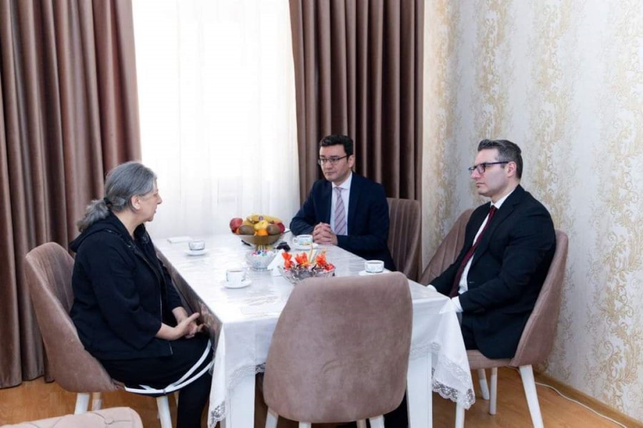 Şəhid Yusif Budaqovun ailəsi ziyarət edilib
