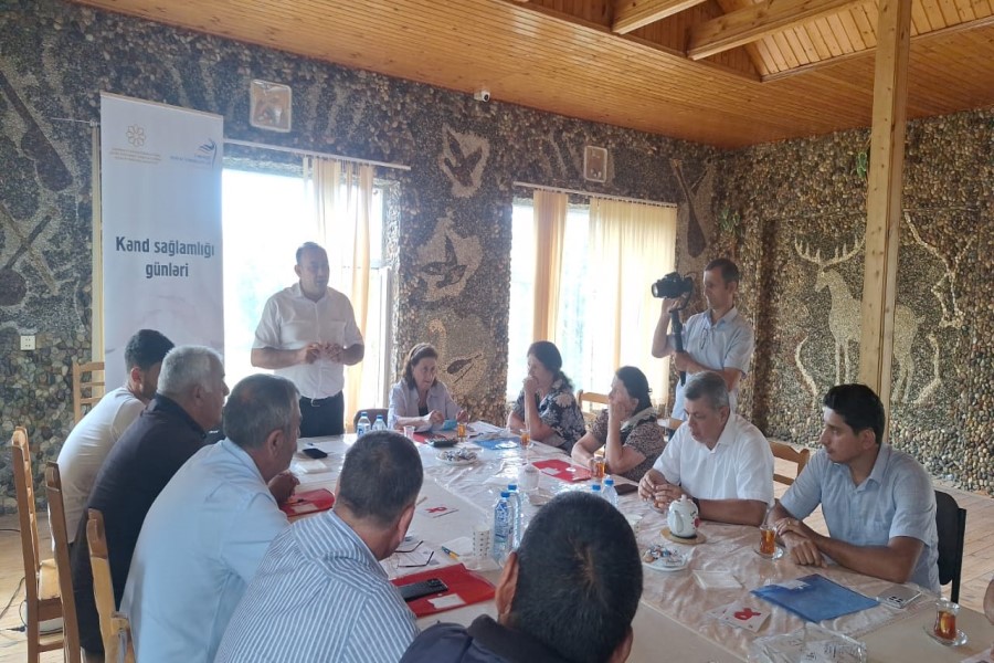 “Kənd sağlamlığı günləri” adlı seminar keçirib - FOTOLAR