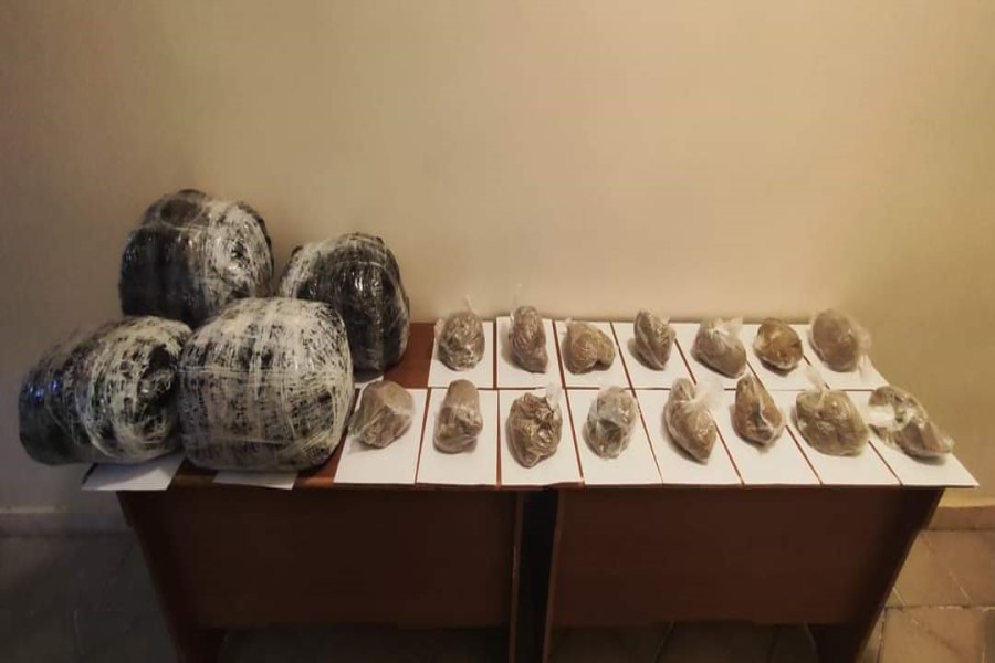 İrandan Naxçıvana 31 kiloqram narkotik keçirilməsinin qarşısı alınıb