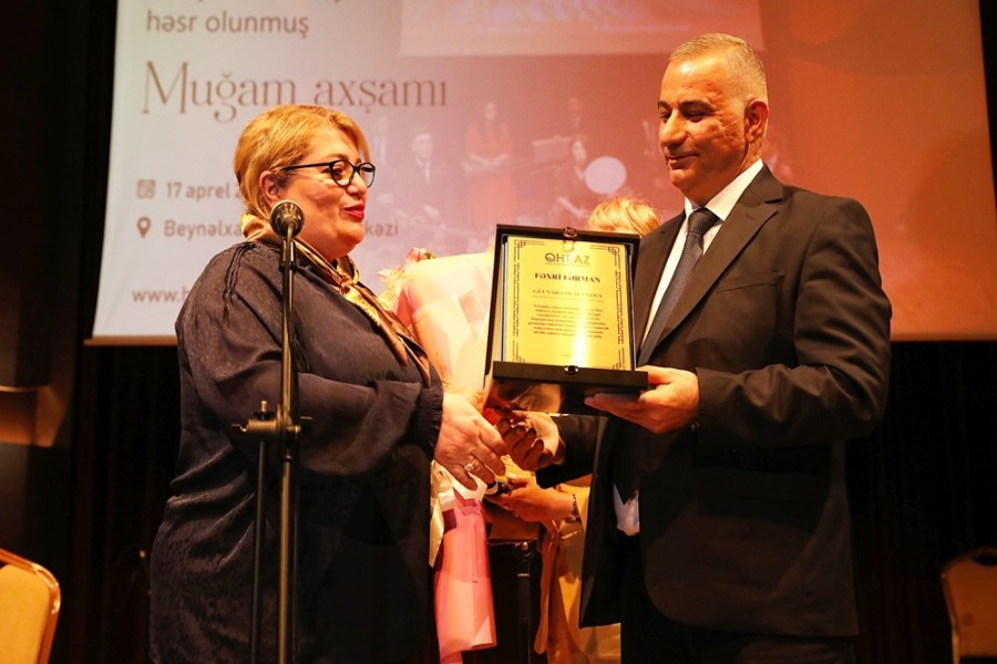Gülnarə Hüseynova təltif edilib - FOTOLAR