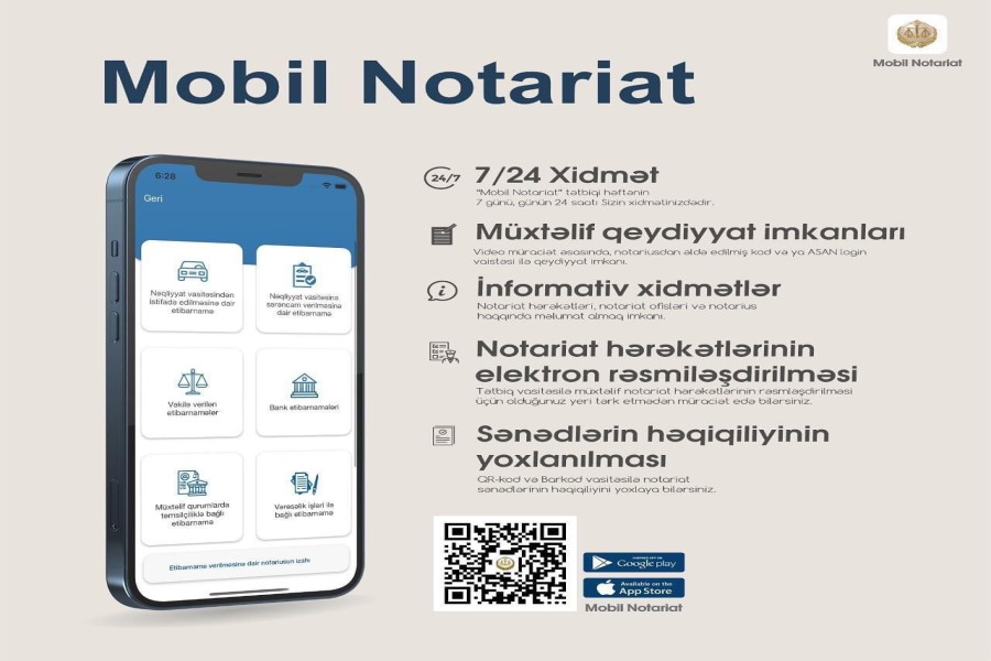 “Mobil notariat” 2022-ci ilin ən yaxşı tətbiqi seçildi