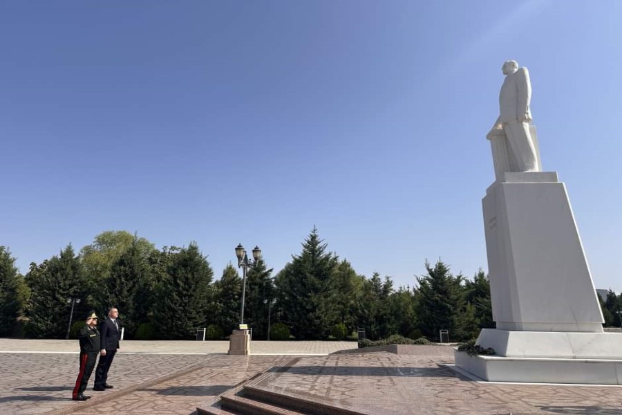 Fövqəladə hallar naziri Kəmaləddin Heydərov Ağdaş şəhərində vətəndaşları qəbul edib