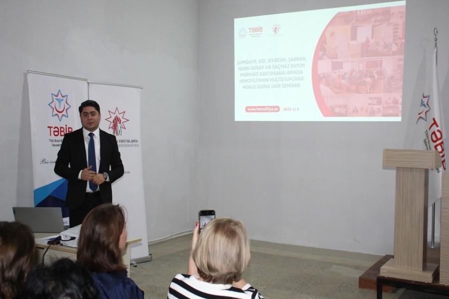 Hemofiliya üzrə regional seminarlar yekunlaşdı - FOTOLAR
