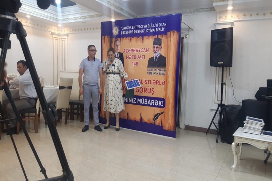 Milli Mətbuatın yaranmasının 148-ci il dönümü ilə əlaqədar media nümayəndələri mükafatlandırılıb
