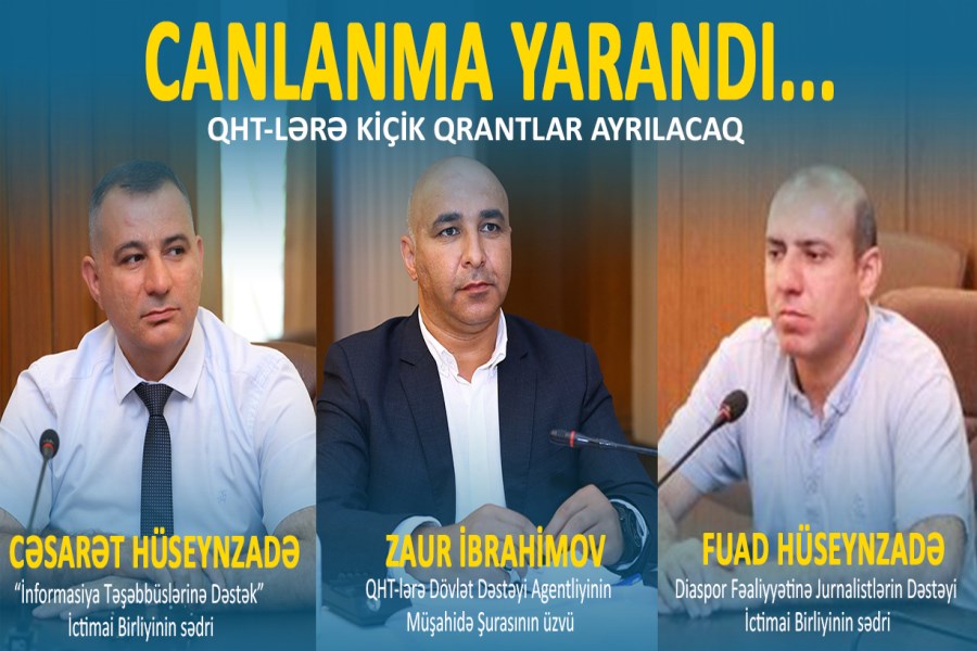 Canlanma yarandı... - QHT-lərə kiçik qrantlar ayrılacaq