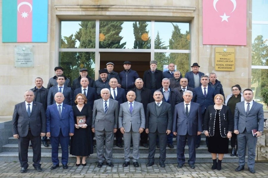 Masallıda müəllim-yazarın yubileyi keçirilib