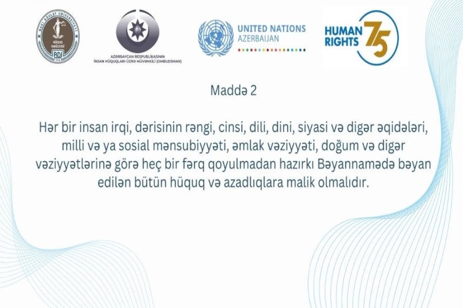 Hüquqlarımızı bilək və tələb edək - VİDEO