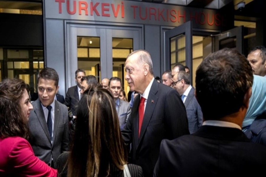 Ərdoğan ABŞ-da QHT nümayəndələrini qəbul edib - FOTO