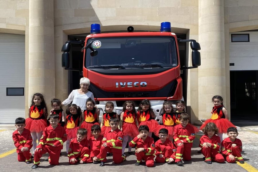 FHN-in Dövlət Yanğından Mühafizə Xidməti “açıq qapı” günü keçirib
