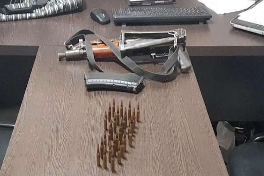 Goranboy sakinindən avtomat və narkotik götürüldü