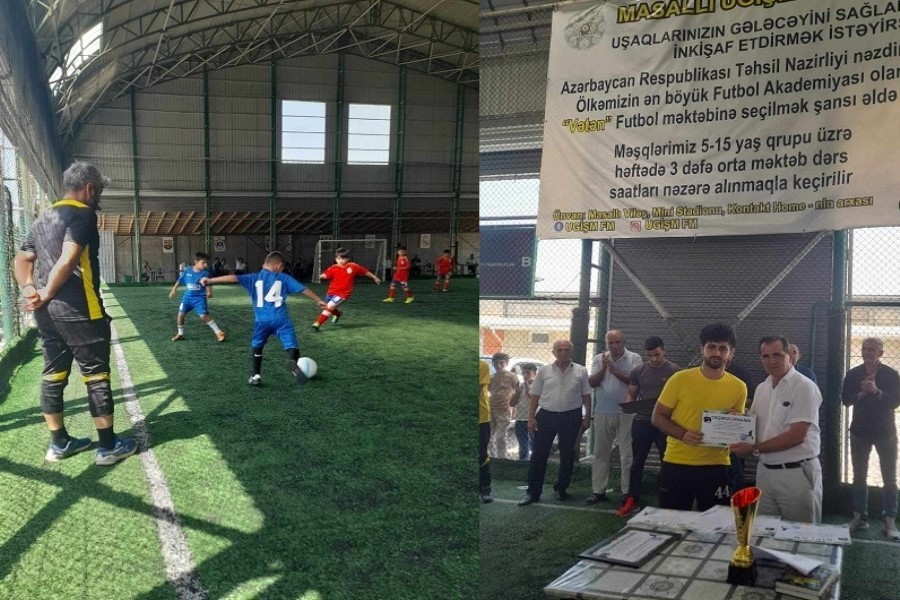 Masallı UGİŞM-nin və “Vətən” RİOEUG futbol məktəbinin təşkilatçılığı ilə turnir keçirilib