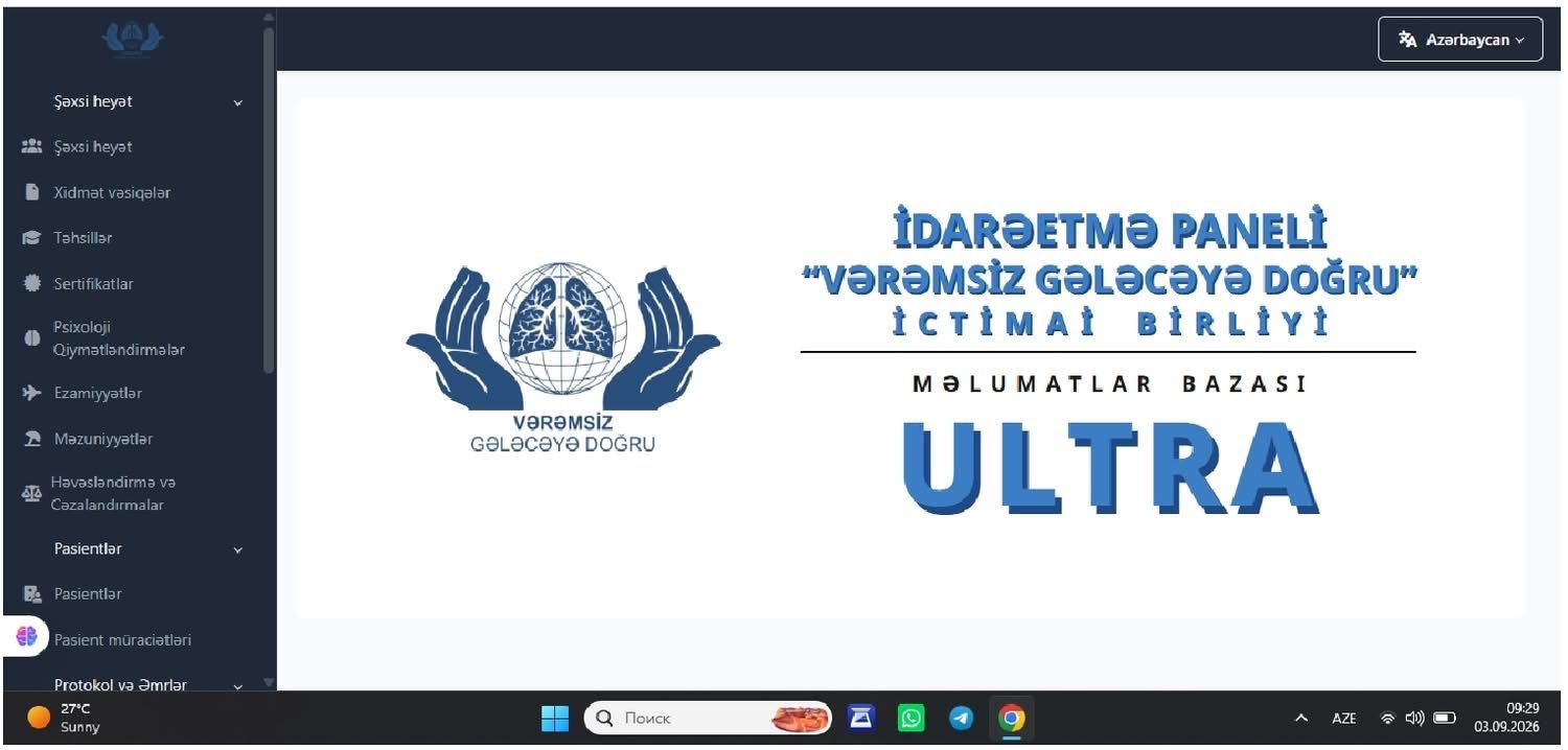 Təşkilatın supermüasir məlumatlar bazası “ULTRA” bulud texnologiyasında fəaliyyətə başlayır