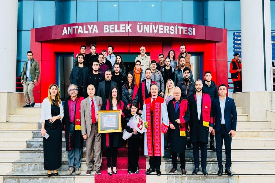 Könül Qasımovaya Belek Universitetinin fəxri doktoru adı verilib - FOTOLAR