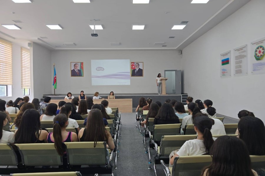 "Sağlam gələcək üçün erkən nikaha yox deyək" adlı tədbir keçirilib - FOTOLAR
