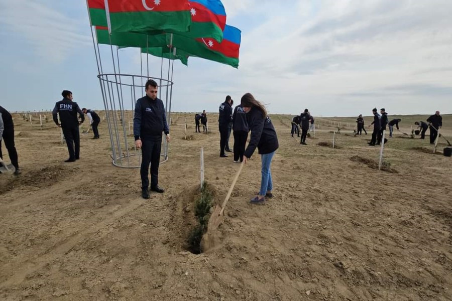 Fövqəladə Hallar Nazirliyi ağacəkmə aksiyası keçirib