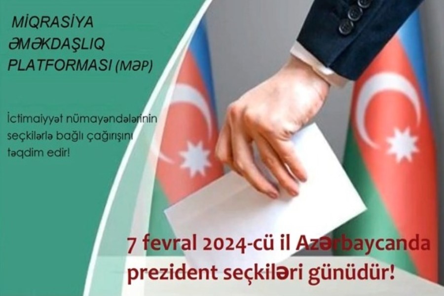 Miqrasiya Əməkdaşlıq Platforması üzvləri müraciət səsləndirib – VİDEO