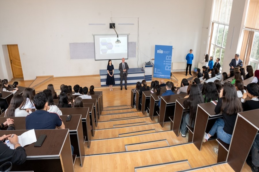 Sumqayıt Dövlət Universitetində təhsil alan gənclərlə görüş keçirilib - FOTOLAR