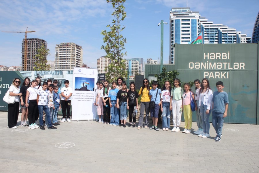QHT Vətən müharibəsindəki qələbəmizin təbliği ilə bağlı maarifləndirici tədbir keçirib - FOTOLAR