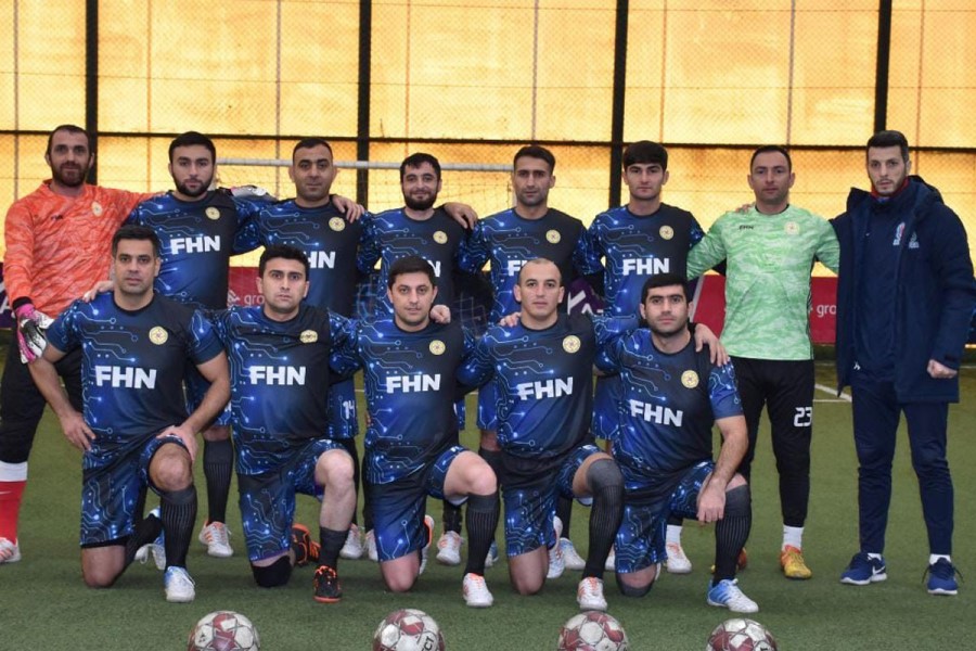 FHN-in komandası Heydər Əliyevin yubileyinə həsr olunmuş futbol çempionatının qalibi olub - VİDEO