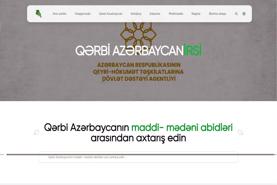 qerbiazerbaycanirsi.az platforması yenilənib
