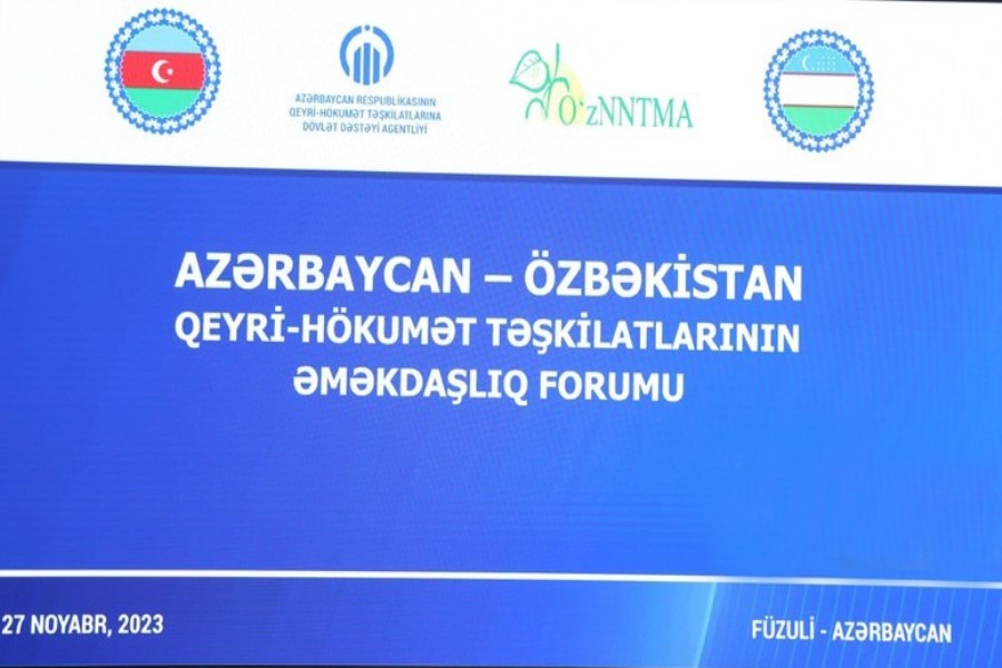 Füzuli şəhərində Azərbaycan-Özbəkistan Qeyri-Hökumət Təşkilatlarının Əməkdaşlıq Forumu keçirilir