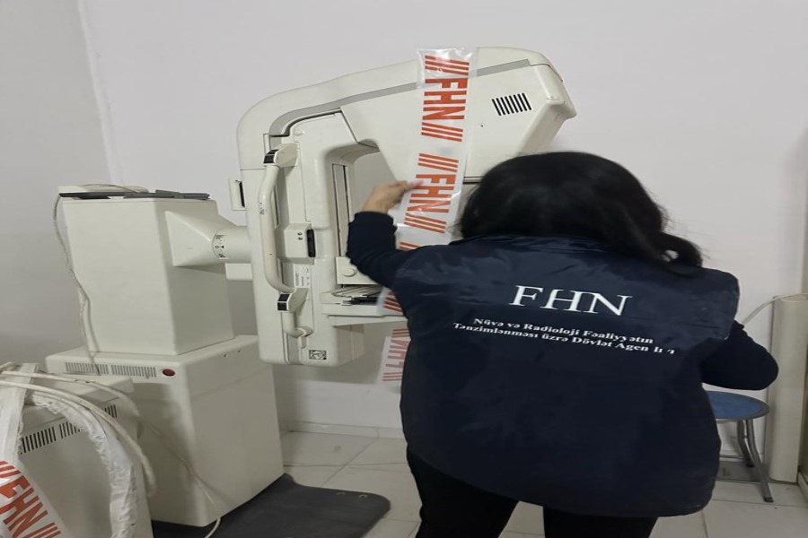 Tibb müəssisəsində rentgen kabinetinin fəaliyyəti çatışmazlıqlarla bağlı dayandırılıb