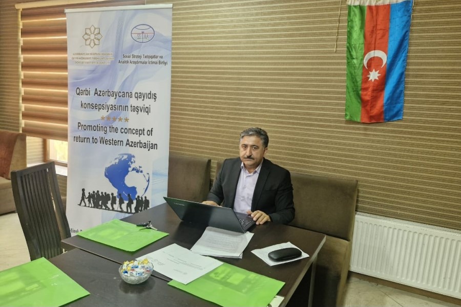 “Qərbi Azərbaycana Qayıdış Konsepsiyasının təşviqi” adlı layihə çərçivəsində dəyirmi masa keçirilib - FOTOLAR