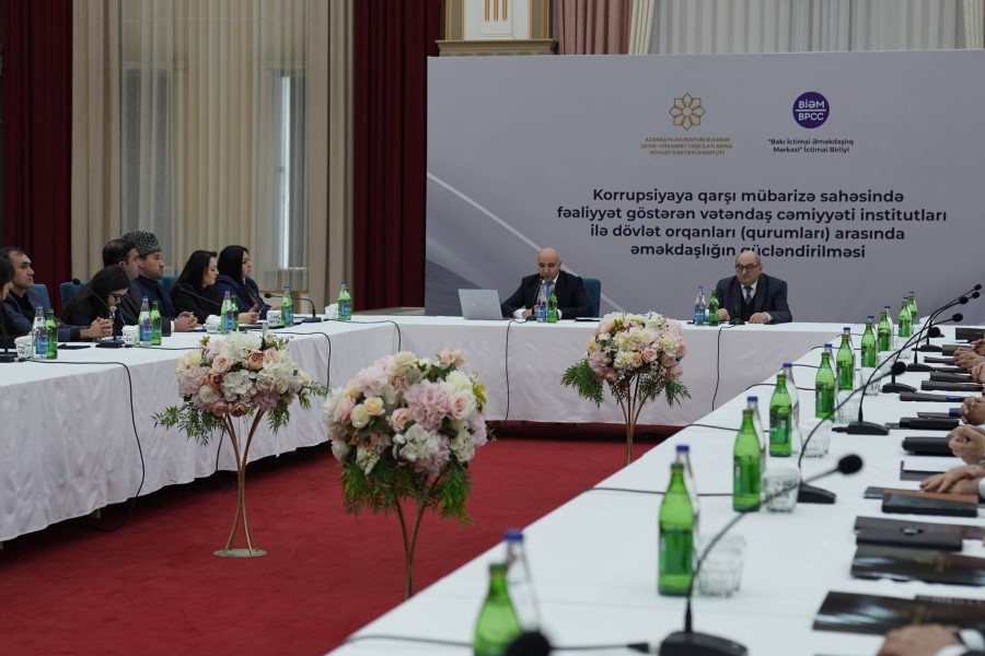 Naxçıvanda korrupsiyaya qarşı mübarizə mövzusunda təlim təşkil olunub