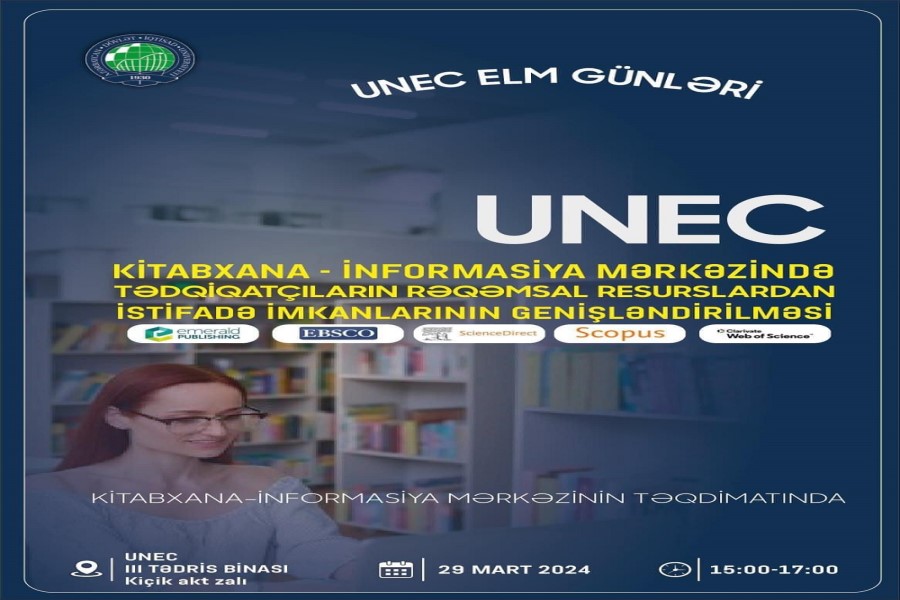 UNEC-də Elm Günləri keçiriləcək