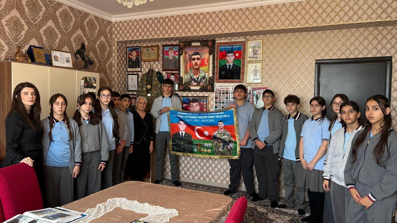 Şəhid ailəsinə ziyarət