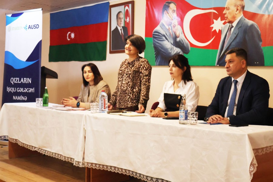 “Qızların işıqlı gələcəyi naminə maarifləndirmə” layihəsi çərçivəsində Masallıda tədbir keçirildi - FOTOLAR