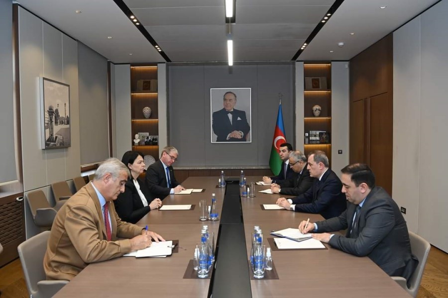 Ceyhun Bayramov Draqana Kojiç ilə görüşü