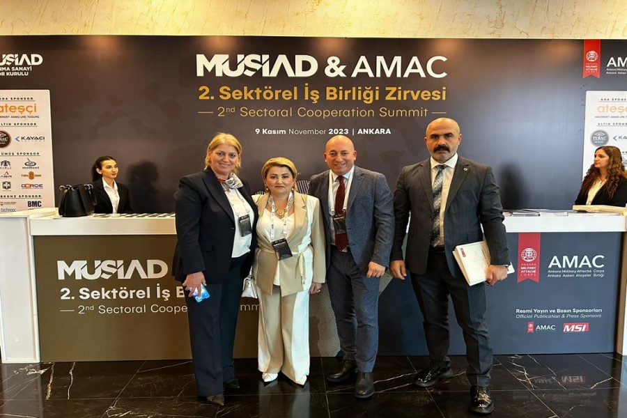 QHT sədri Ankarada Əməkdaşlıq Sammitinin konfransında iştirak edib - FOTOLAR