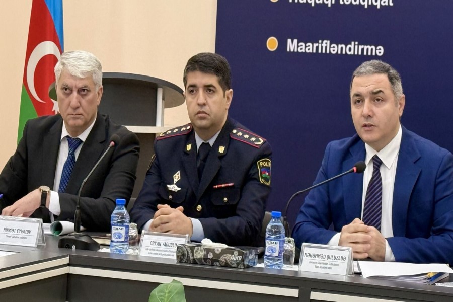 Hüquq və İnsan Haqları İnstitutu hüquq jurnallarına dair üçüncü Monitorinq Hesabatını təqdim edib - FOTOLAR