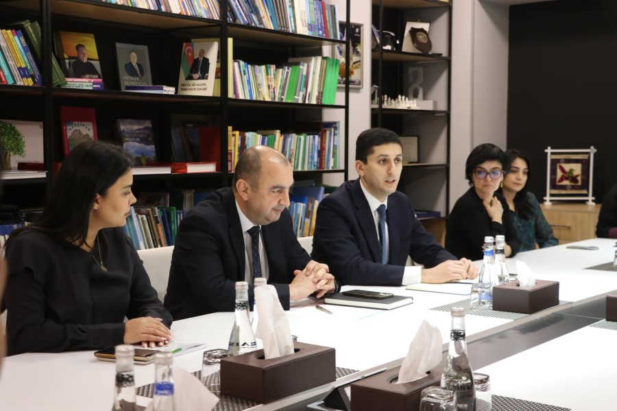 PA-nın sektor müdiri ETSN yanında İctimai Şuranın üzvləri ilə görüşüb - FOTOLAR