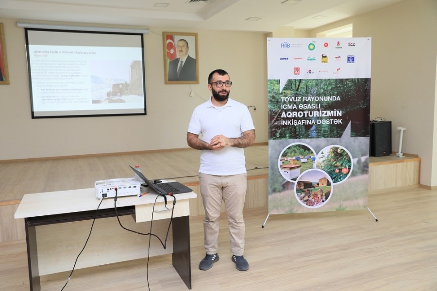 "Aqroturizm və qonaqlama xidmətinin təşkili” mövzusunda təlim keçirilib - FOTOLAR